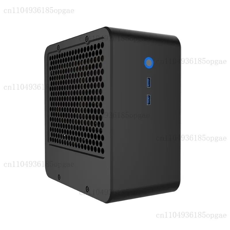X230-SH All Aluminum Alloy Mini Chassis Small 1U Compact Desktop Small Chassis Small