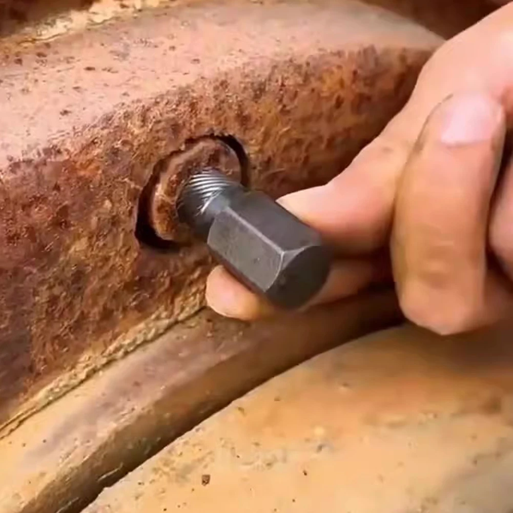 10 * Punte da trapano per estrattore per viti Set di rimozione per bulloni danneggiati rotte per utensili manuali per elementi di fissaggio spelati e danneggiati