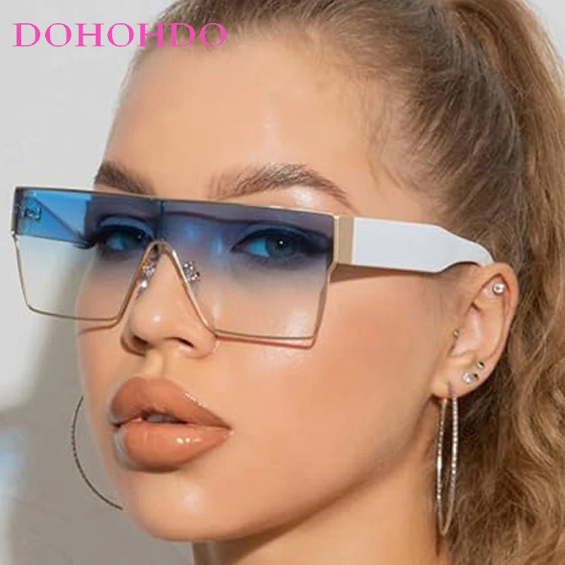 

Luxury Brand Designer Oversized Square Windproof Goggles Sunglasses Men Women Punk Vintage Cycling Outdoor Sports Shades UV400
