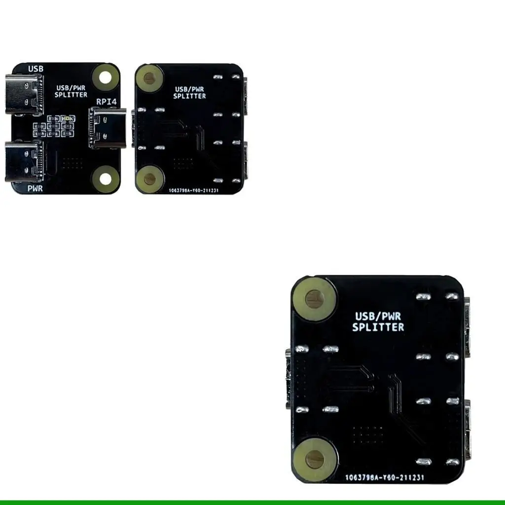 

U55C USB Power Distributor Splitter for RPI BliKVM and PiKVM Development Board
