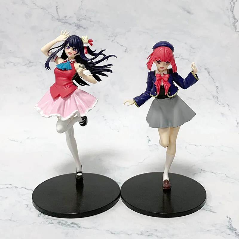 Neue 19 cm Puppe Modell OSHI NO KO Hübsche Anime Mädchen Figuren Hoshino Ai Arima Kana Cartoon Statue Nette Puppe Modell Spielzeug geschenk Ornament