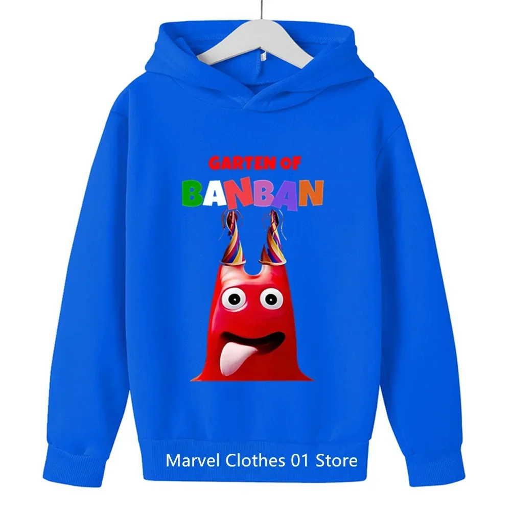 New Garten Of BanBan felpe con cappuccio abbigliamento per bambini Pullover Banban Garden bambini felpa con cappuccio ragazzi ragazze felpa con