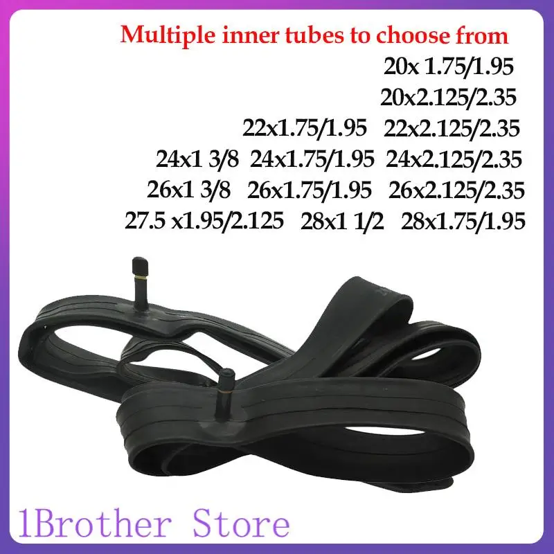 20/22/24/26/27.5/28 Multiple options for inner tubes for bicycles and mountain bikes