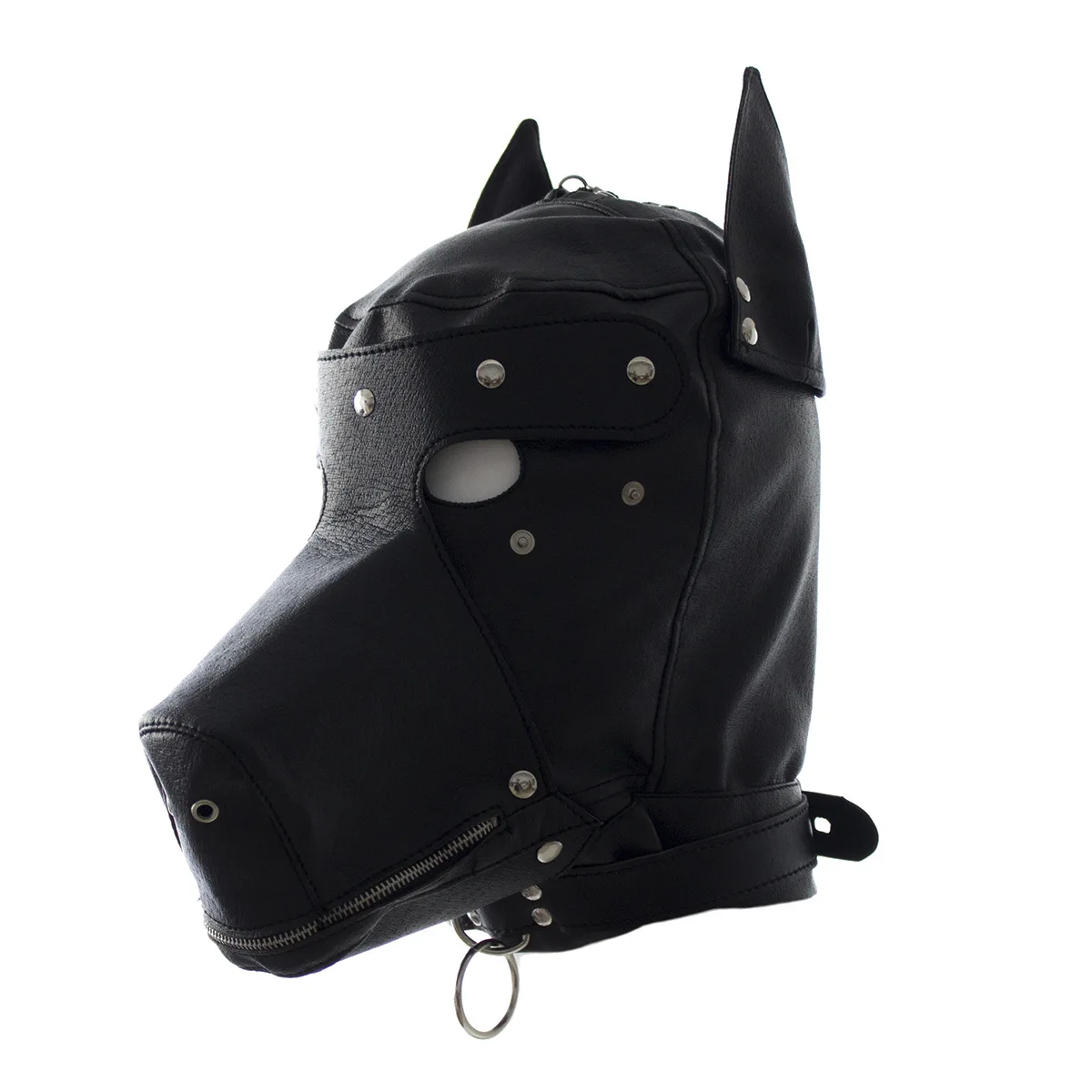 Máscara divertida Unisex, cubierta de cabeza de perro, máscara de baile de club nocturno, máscara de Cosplay de Anime, accesorios de disfraces de