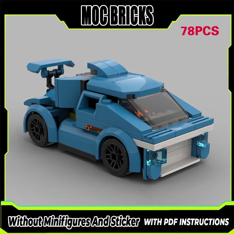 

Конструктор MOC: Модель гоночного автомобиля, классический гоночный грузовик, модульные технологичные блоки, подарки, праздничный набор для сборки, детские игрушки