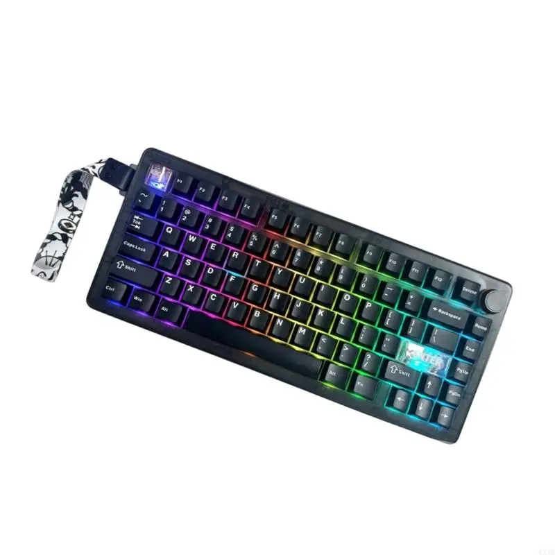 QK75 Mechanical Keyboard with Programmable and Sound Dampening