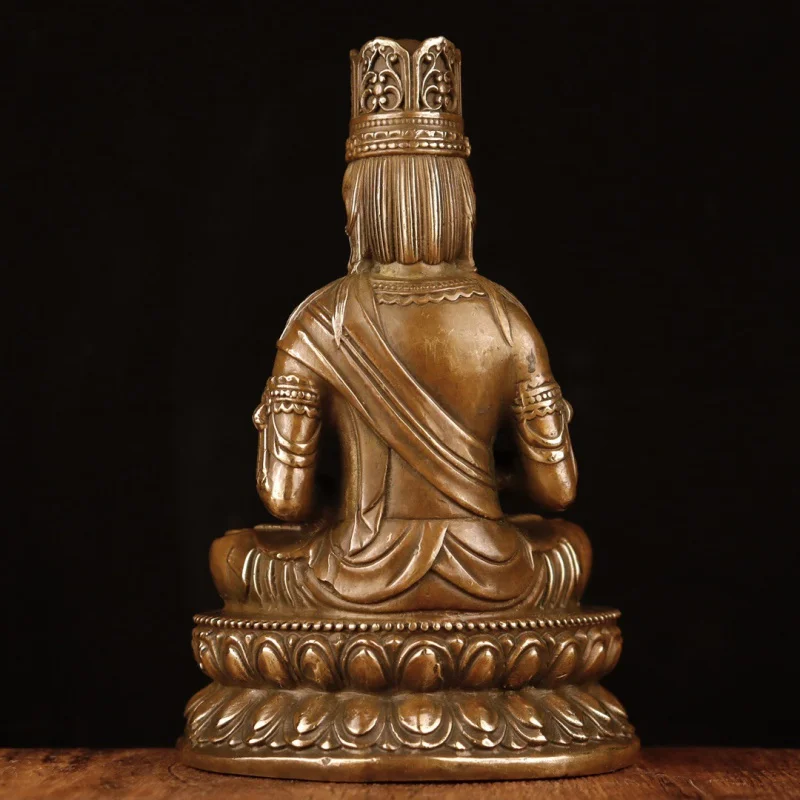 Antique Character Buddha Statue Mahāvairocana Home Decorative Creative Gifts & Crafts Copper Ornaments Wholesale