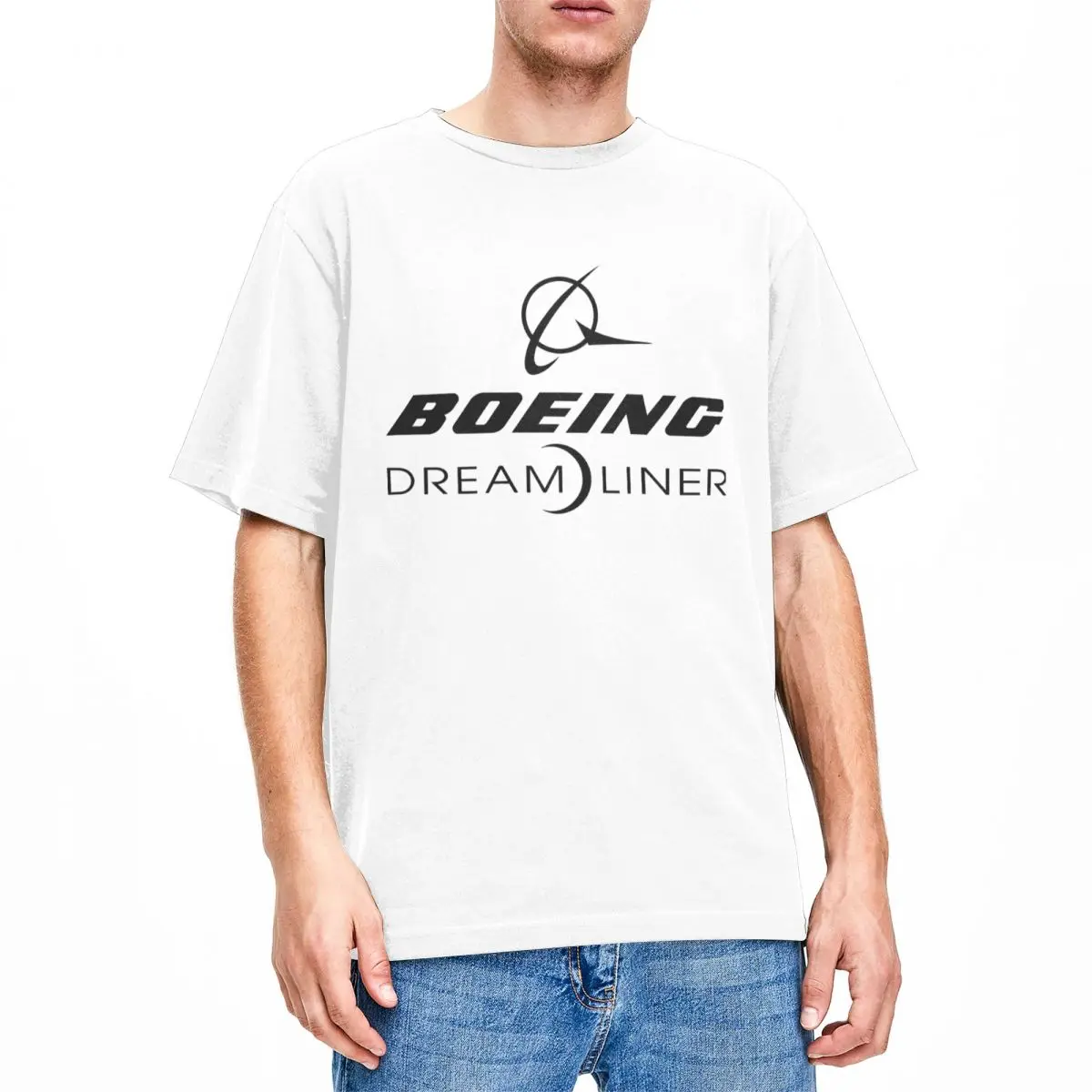 Men Women's Shirt Boeing 787 Dreamliner Accessories Vintage Pure Cotton Short Sleeve T Shirts Clothing Graphic Printed