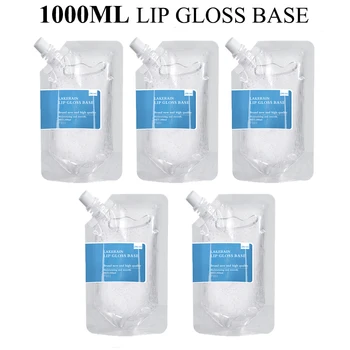 5*200Ml Heldere Lipgloss Basisgel In Bulk Diy Hydraterende Lippenstift Materiaal Gel Handgemaakte Lipgloss Groothandel Lipgloss Business