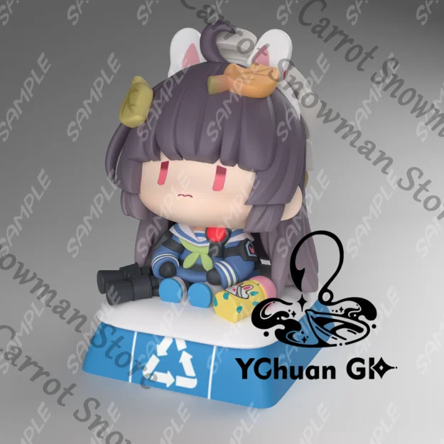 【زخرفة صغيرة / غطاء مفاتيح 】 زملاء الأرشيف الأزرق شيمو كوهارو كاسوميزاوا ميو هاياس يوكا أوتشي ماري أونيكاتا كايكو