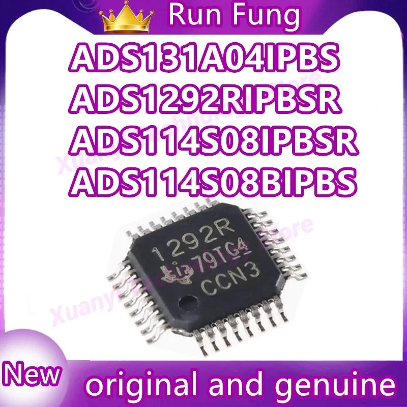 

ADS8322Y/250 DAC8541Y/250 ADS1292RIPBSR ADS131A04IPBS ADS114S08BIPBS ADS114S08IPBSR ADS124S06IPBSR TQFP-32 Data Acquisition 1PCS