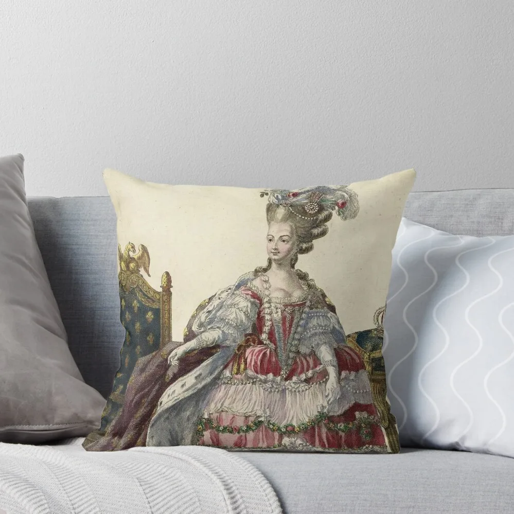 

Queen Marie Antoinette Throw Pillow anime girl Luxury Pillow Cover Anime pillow