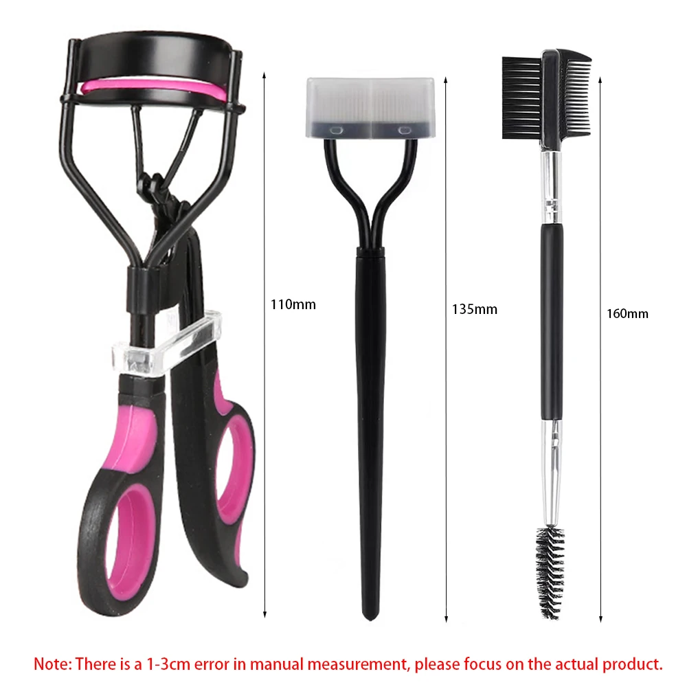 Ensemble de recourbe-cils avec tampons de remplacement pour femmes, pincettes à friser, Clips, baguettes de Mascara, brosse, outil de maquillage, 7/15 pièces