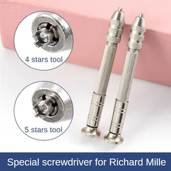 Watch Repair Tool for Richard Mille Watch Special 4 5 Star Installation Disassembly Bezel Solid Steel Screwdriver Accessories