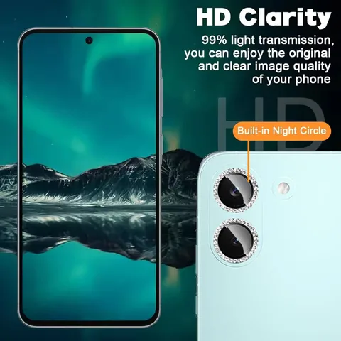 Защитное кольцо для камеры из металла с алмазным покрытием для Xiaomi Poco X8 Pro 5G PocoX8 X 8Pro X 8 2026, стеклянная защита объектива 2511FPC34G, аксессуар для телефона