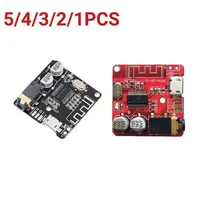 Bluetooth-compatible 5.0 Audio Receiver Board DC 3.7-5V MP3 Lossless Decoder Board Dual Channel Wireless Stereo Module for DIY