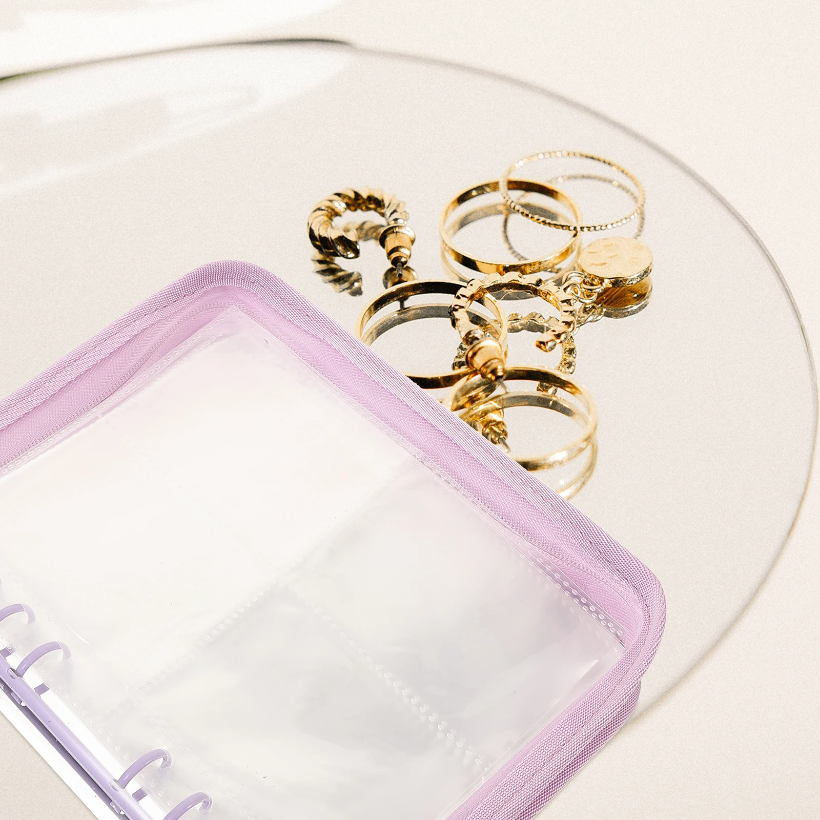 

Large Capacity Jewelry Storage Book Transparent Earring Necklace Ring Organizer Album Holder Anti Oxidation Portable Travel