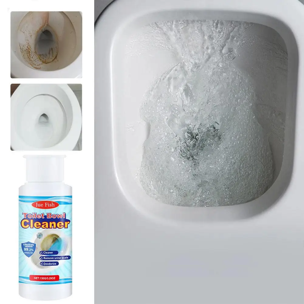 150ml Toilet Refreshing Bubble Cleaner Anti Splash  Toilet Bathtub Sewer Clean Powder Pipe Dredging Tool