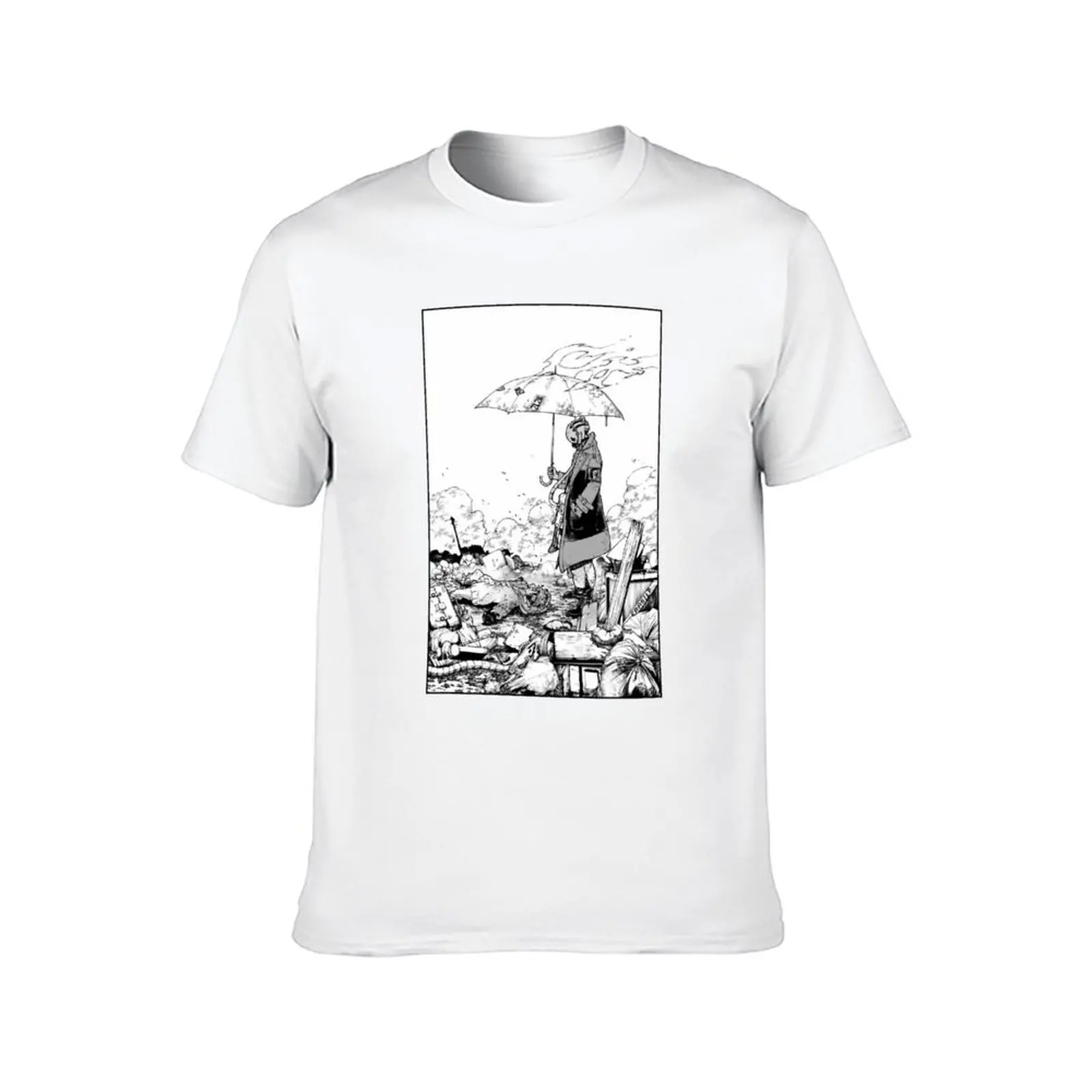 Gachiakuta-البار تي شيرت تي شيرت للرجل 100 بالمائة قطن تي شيرت رجل عادي تي شيرت للرجل جرافيك تي شيرت كلاسيكي #2