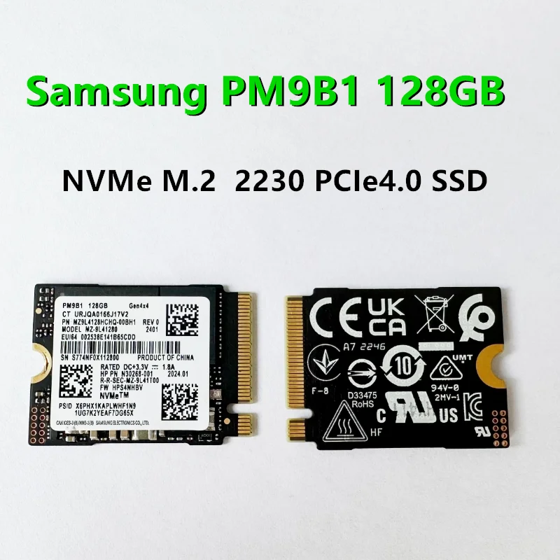 OEM Samsung NVME M.2 2230/2242 SSD PCIe 3.0x4 & PM991a 256GB&PM9B1