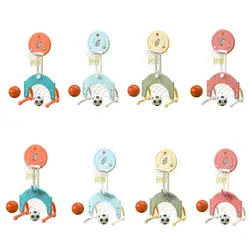 Mini Basketball Hoop Set Activity Parent Child Interactive Kids Sport Toy for Outside Toys Children Preschool Boys and Girls