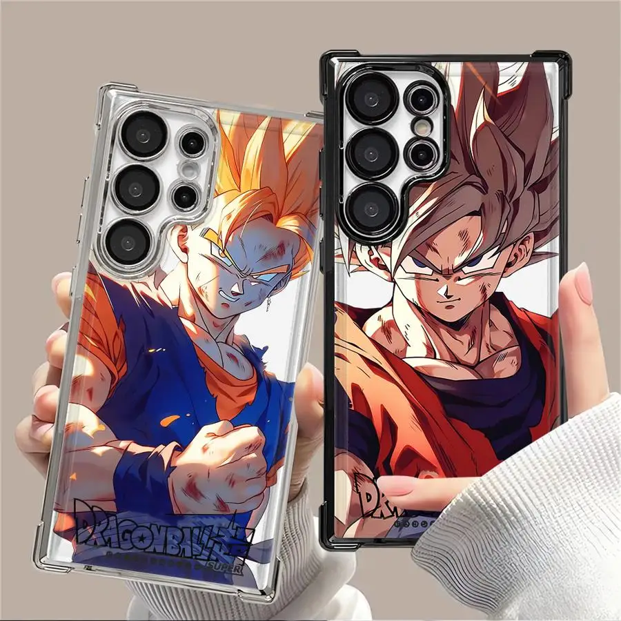 Dragon Ball Anime Goku Saiyan Phone Cover Funda Case for Samsung Galaxy 25 S21 S23 S24 FE S20 Ultra S25Edge S22 Plus Note 20