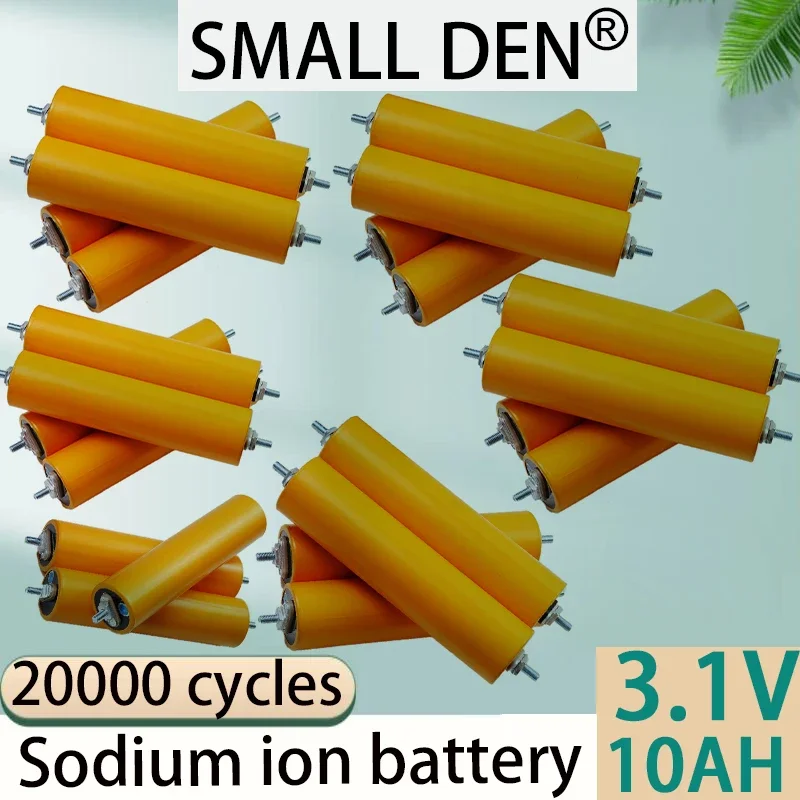 23pcs 3.1V 10Ah sodium ion battery,discharge battery off-road vehicle large capacity A-class battery,motorcycle swimming boat