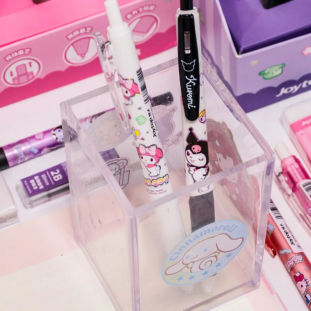 Genuine Sanrio Mechanical Pencil Set Cute Kuromi Melody Cartoon Stationery Pencils School Wholesale Prizes Study Gifts view 4