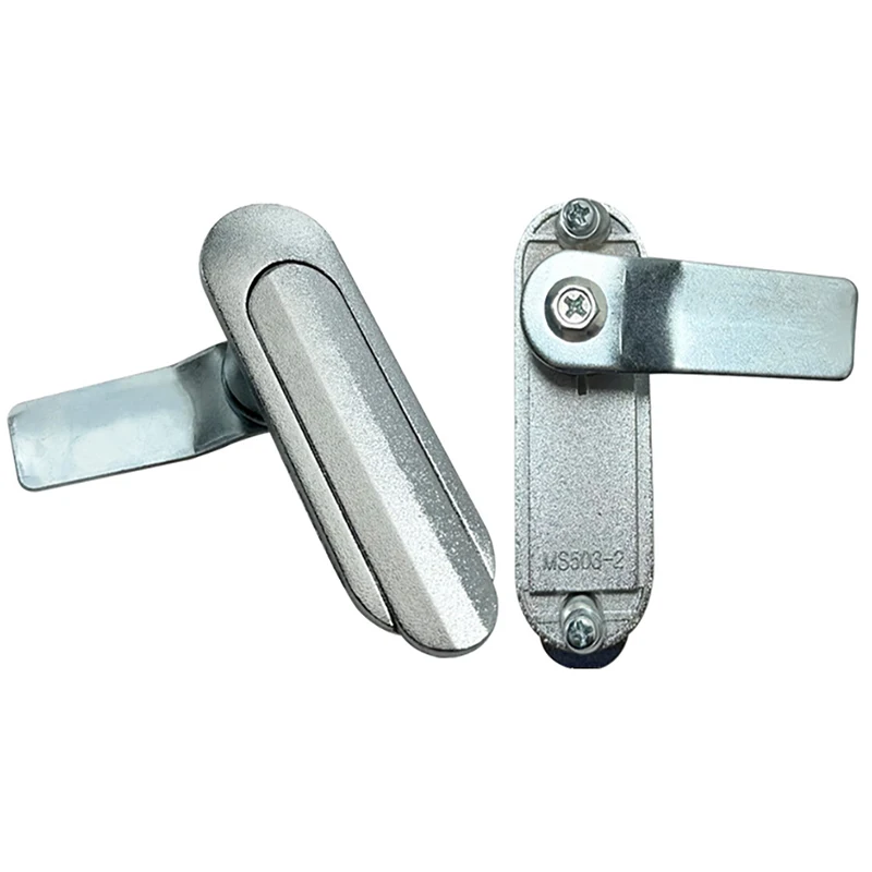 1PCS Zinc Alloy MS503-2 Flat Lock Switch Control Box Cabinet Electrical Box Lock Industrial Engineering Equipment Accessories