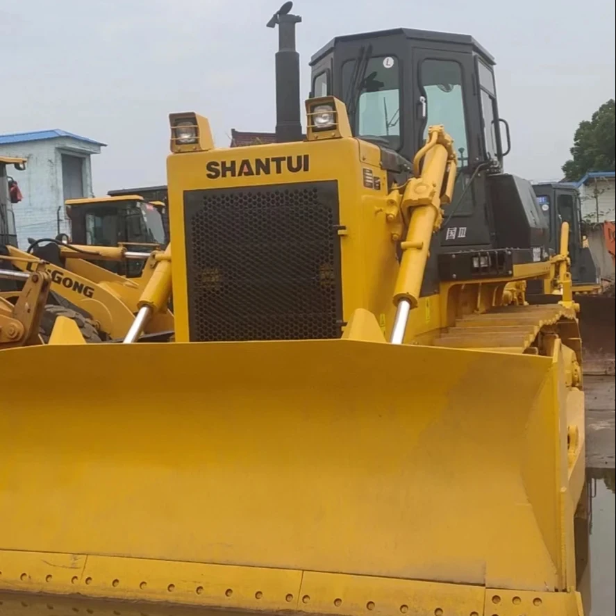 Dozer SD22W 220HP Bulldozer Price with Wide Track Shoe Shantui 220 Bulldozer Used Shantui Swamp