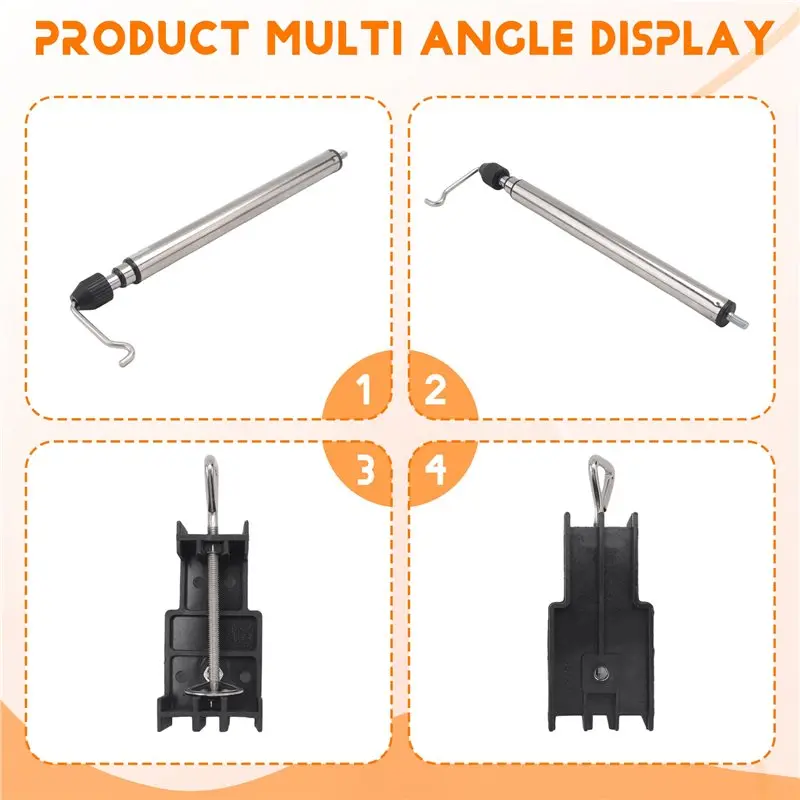 Y42A-Clamp-Type Flexible Shaft Rotary Grinder Bracket Desktop Support Rack Workbench Hook Rack