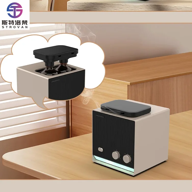 

2024 NEW Elegant Essential Oil Aromatherapy Smart Home Hotel Scent Diffuser Luxury Lamp Light Aroma Diffuser