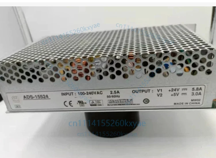 ADS-15524    new switching power supply, dual output design, input voltage 100-240vac