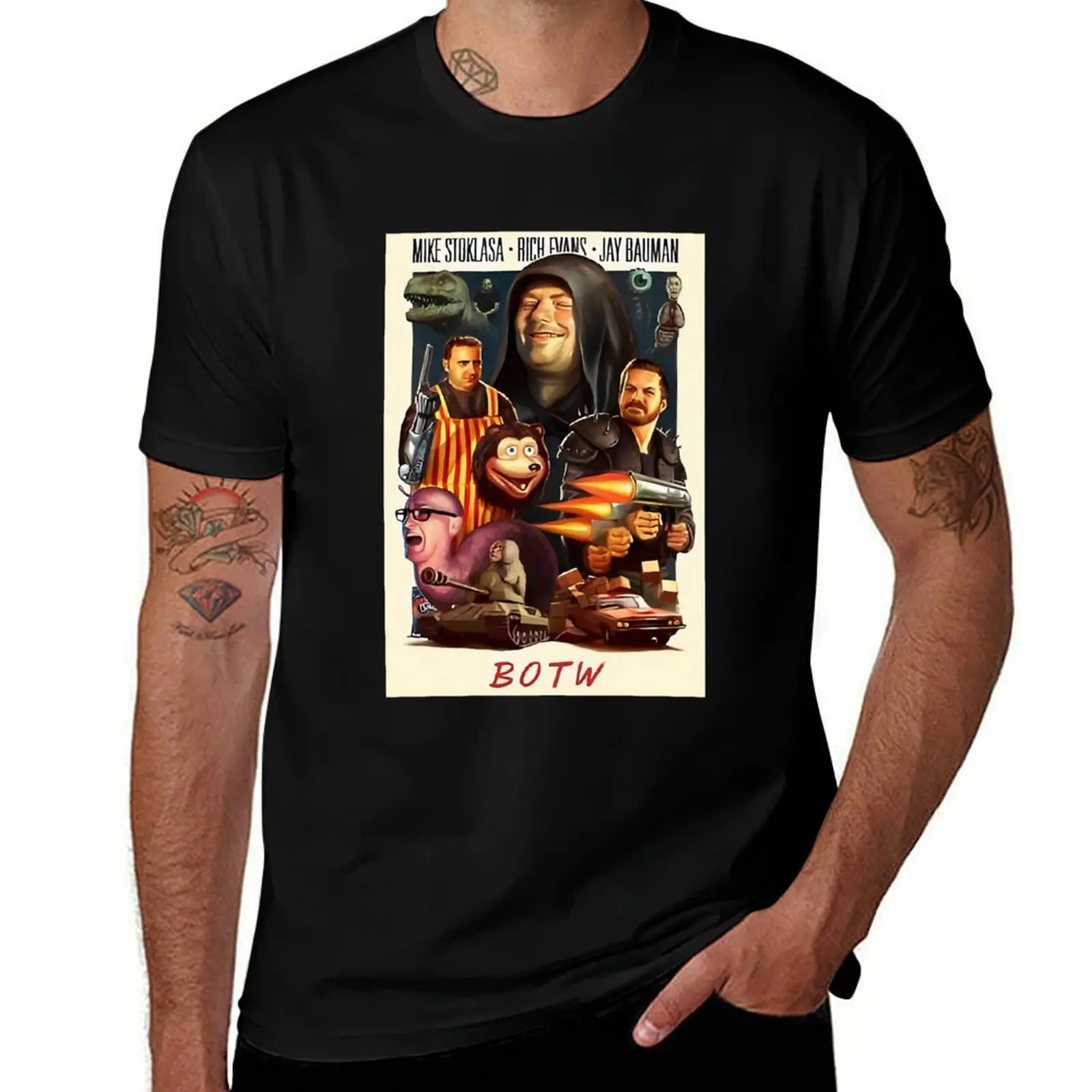 

RLM Red Letter Media BOTW T-Shirt tees new edition oversized graphic tee valentines boutique clothes mens workout shirts