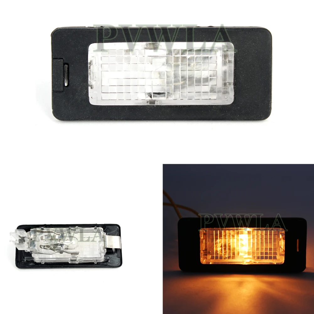 1pc Car License Plate Light Lamp For Seat Ibiza 2009 2010 2011 2012 2013 2014 2015 2016 2017