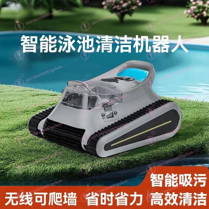 Swimming Pool Sewage Suction Machine Wireless Automatic Cleaning Machine Underwater Pool Bottom Decontamination Vacuum Cleaner