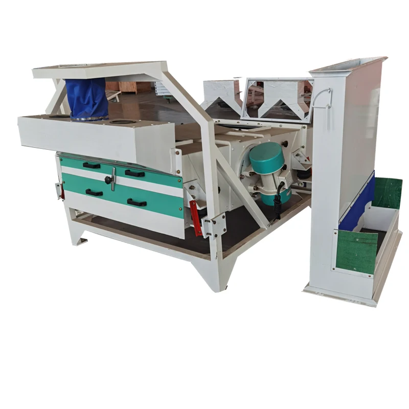 forVibrating paddy cleaner stone separator sesame sieve screen destoner rice mill cleaning machine