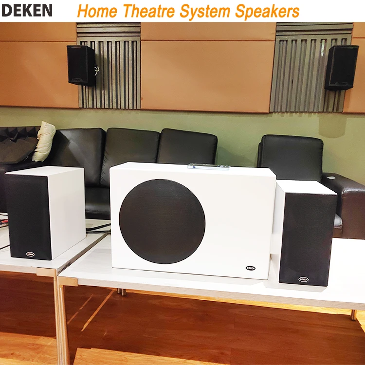 DEKEN Home Theater Speaker Set SLIM DK10S 10" Active Subwoofer Amplifier Module Woofer Bass For Active Subwoofer