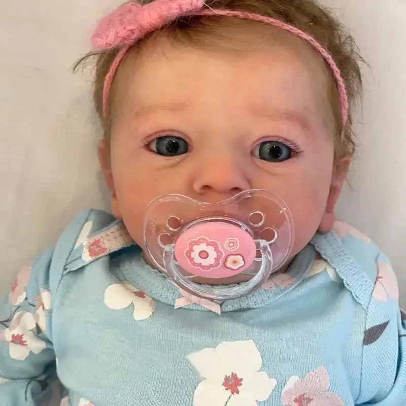 Levendige Reborns Babypoppen Vinyls Realistische pasgeborenen Babypoppen Poseable Real Life babypoppen met poppenaccessoires