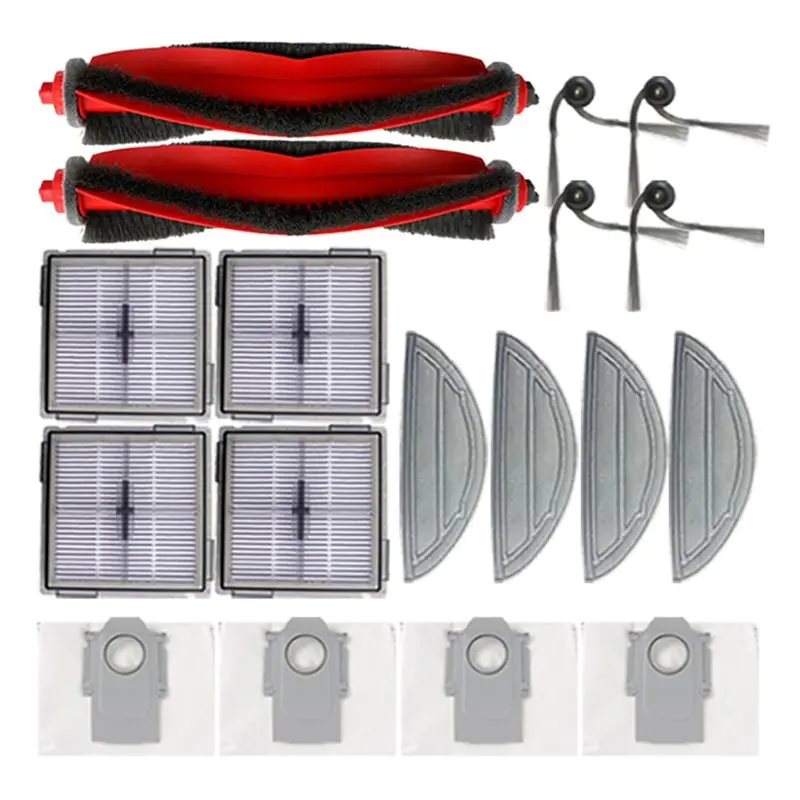 

【POPULAR】Для Roborock Q10 S5/Q10 S5+/Q10V/Q10V+/Q10 VF/Q10 VF+ Основная боковая щетка Пылесборник Hepa Тканевый фильтр-пылесос