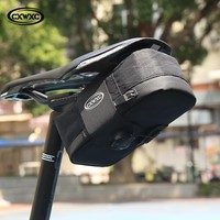 CXWXC Mini Bicycle Saddle Bag 0.6L Lightweight Small MTB Road Bike Tail Bag Portable Multi function boa Lockable Cycling Bag