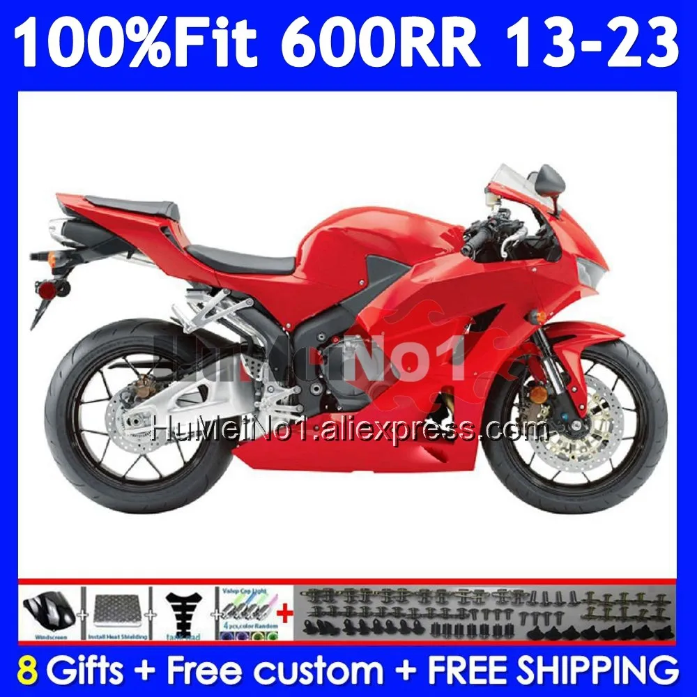 Body For HONDA CBR600 CBR 600RR 600 RR CC 32No.53 CBR600RR F5 13 14 15 16 17 2018 2019 2020 2021 2022 2023 Factory red Fairing