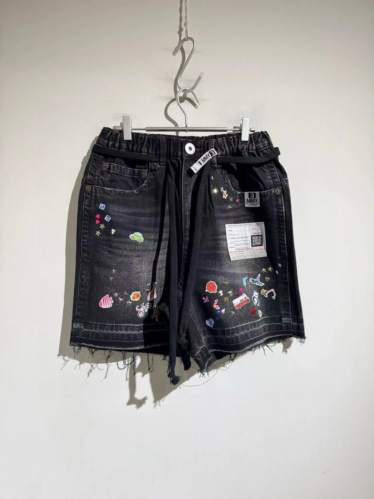 

New American style loose denim shorts jeans washable denim shorts for both men and women hombre rompa