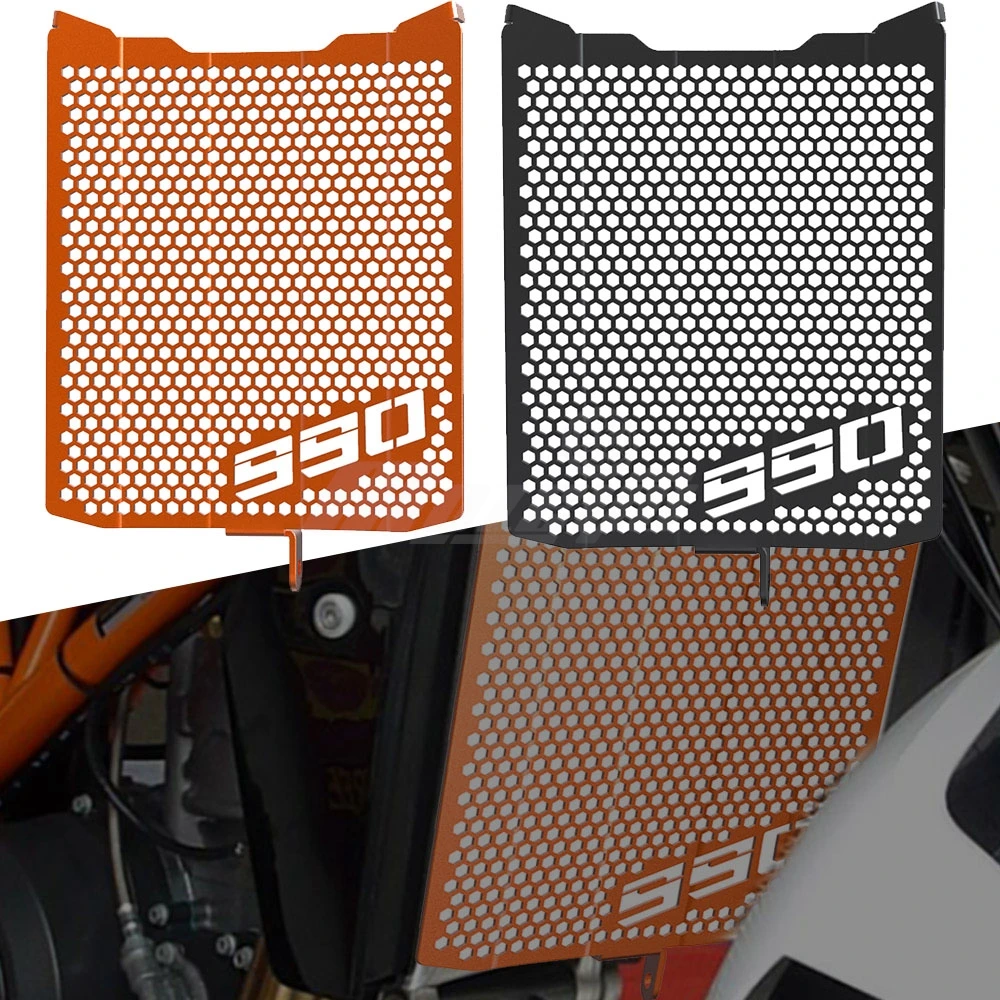 For 990 Supermoto /R 990SM 990SMT 990SMR 990 SM SM-T SM-R LC8 2009 2010 2011 2012 2013 2014 Motorbike Radiator Guard Grill Cover