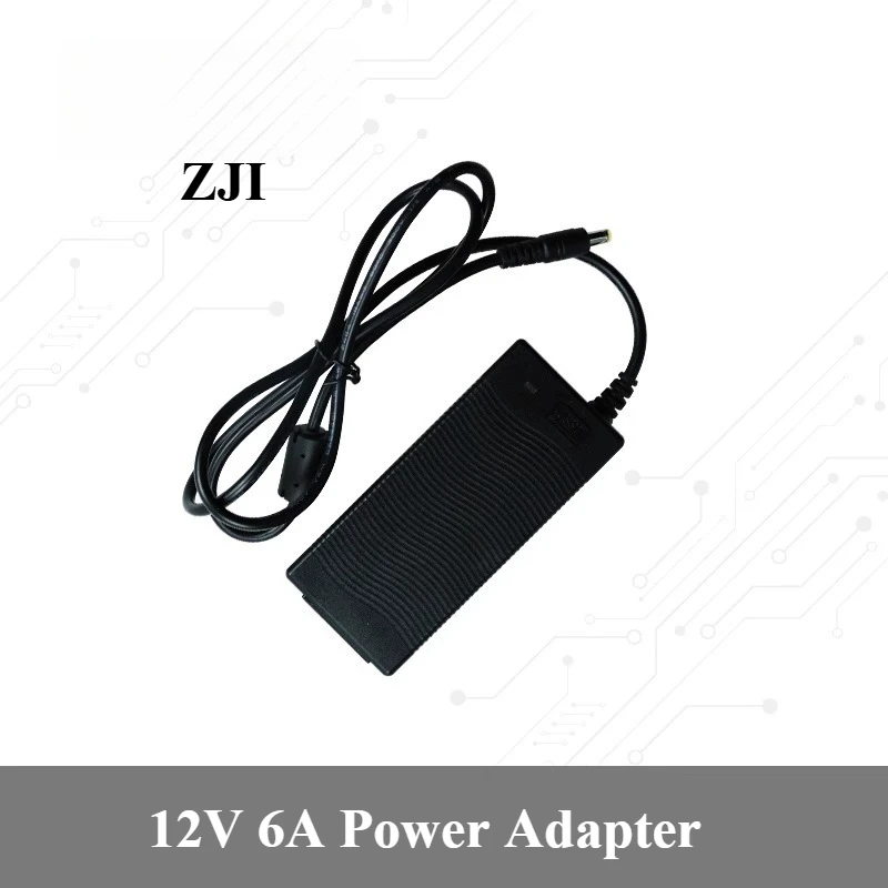 

DSS65-1206000-12V6A-DC521 12V6A power adapter, supporting Allwinner, Rockchip, TI, NXP, Xilinx and other development boards