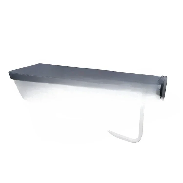 Wall-mounted foldable van bench seat flip design