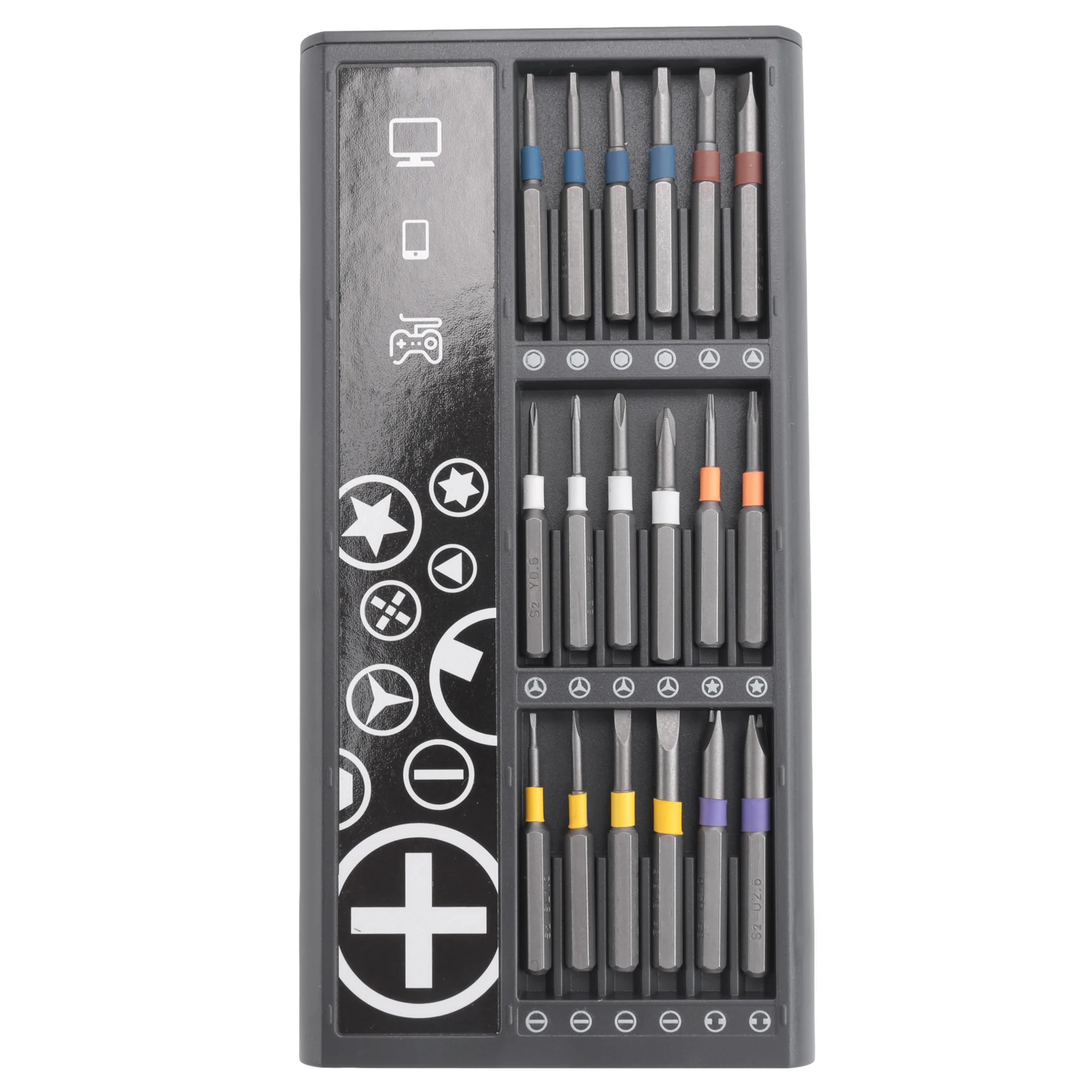 A74U Screwdriver Set 39 in 1 Screwdriver Set, Electronics Tool Kit PC, Laptop, RC, Computer, Phone Repair Kit