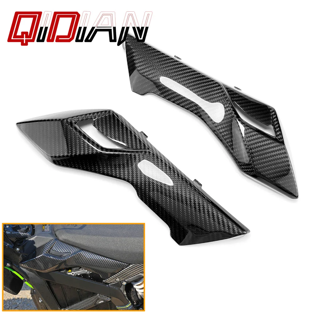 

Compatible with Surron Ultra Bee Real Carbon Fiber Motorcycles Battery Compartment Decorative Panel Cover E-bikes Accessories