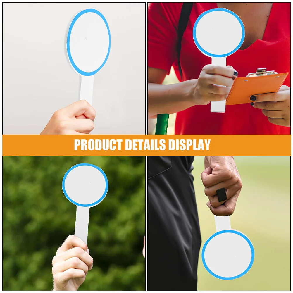 8 ชิ้นกระดานคะแนน Paddle สําหรับเขียนขนาดเล็ก Dry Erase Handheld Mini กระดานคะแนนสีขาวสีแดงบอร์ดนักเรียน