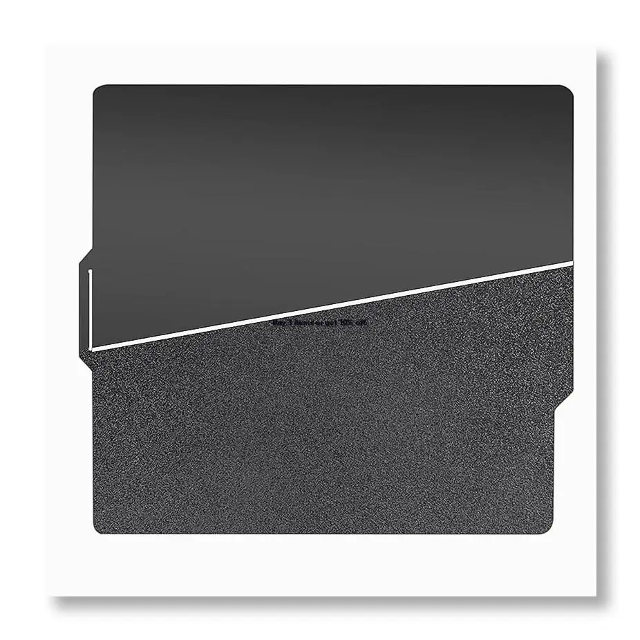 ✱257x257mm Black PEI Double Sided Build Plate for Bambu-Lab A1/X1C/X1/X1E/P1P/P1S, Smooth PEI&Textured PEI Plate